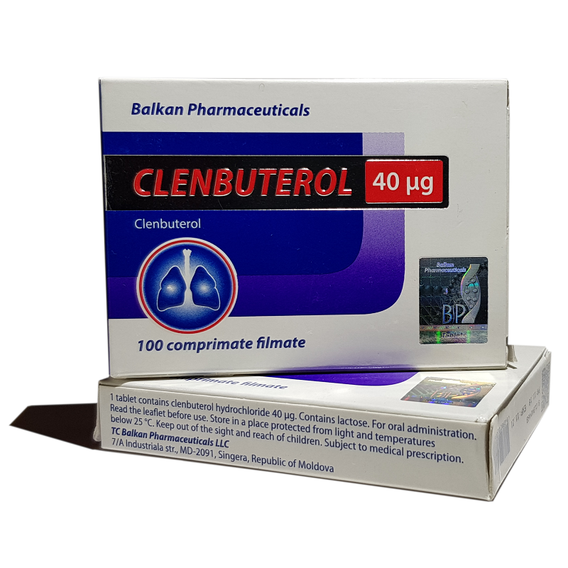 Clenbuterol от Balkan Pharmaceutical (100tab\40mcg) Clenbuterol от Balkan Pharmaceutical (100tab\40mcg)