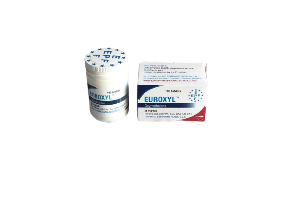 Euroxyl Oxiged (Оксиметалон) от EPF (100tab25mg) Euroxyl Oxiged (Оксиметалон) от EPF (100tab25mg)
